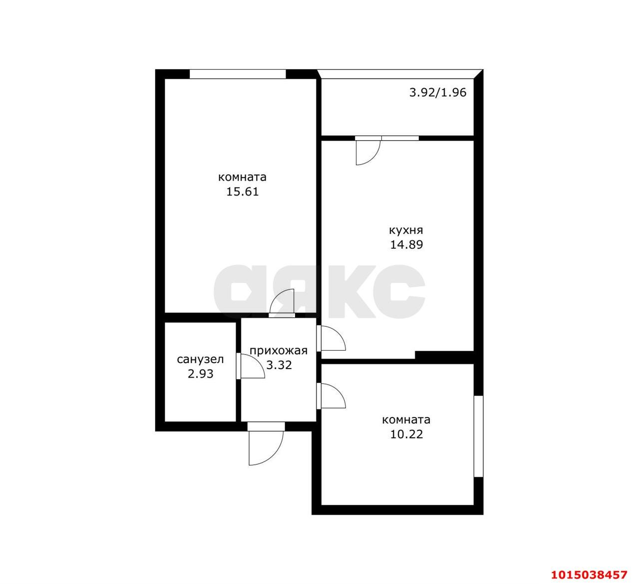 Фото №12: 2-комнатная квартира 50 м² - Краснодар, Восточно-Кругликовский, ул. Героя Владислава Посадского, 47