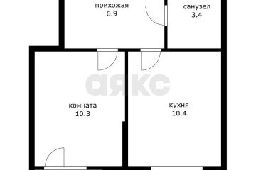 Фото №3: 1-комнатная квартира 32 м² - Краснодар, мкр. жилой комплекс Европа-Сити, ул. Византийская, 1