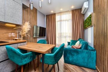 Фото №2: 1-комнатная квартира 36 м² - Ольгинка, мкр. 3-й, 21