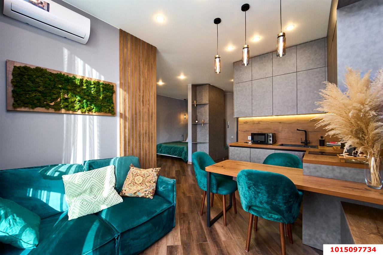 Фото №3: 1-комнатная квартира 36 м² - Ольгинка, территория ГСК Сигнал, 3-й, территория ГСК Сигнал, мкр. 3-й, 21