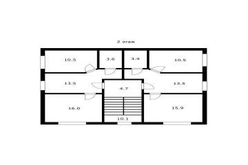 Фото №3: Дом 284 м² - Ветеран, мкр. Прикубанский внутригородской округ, ул. Клубничная, 681