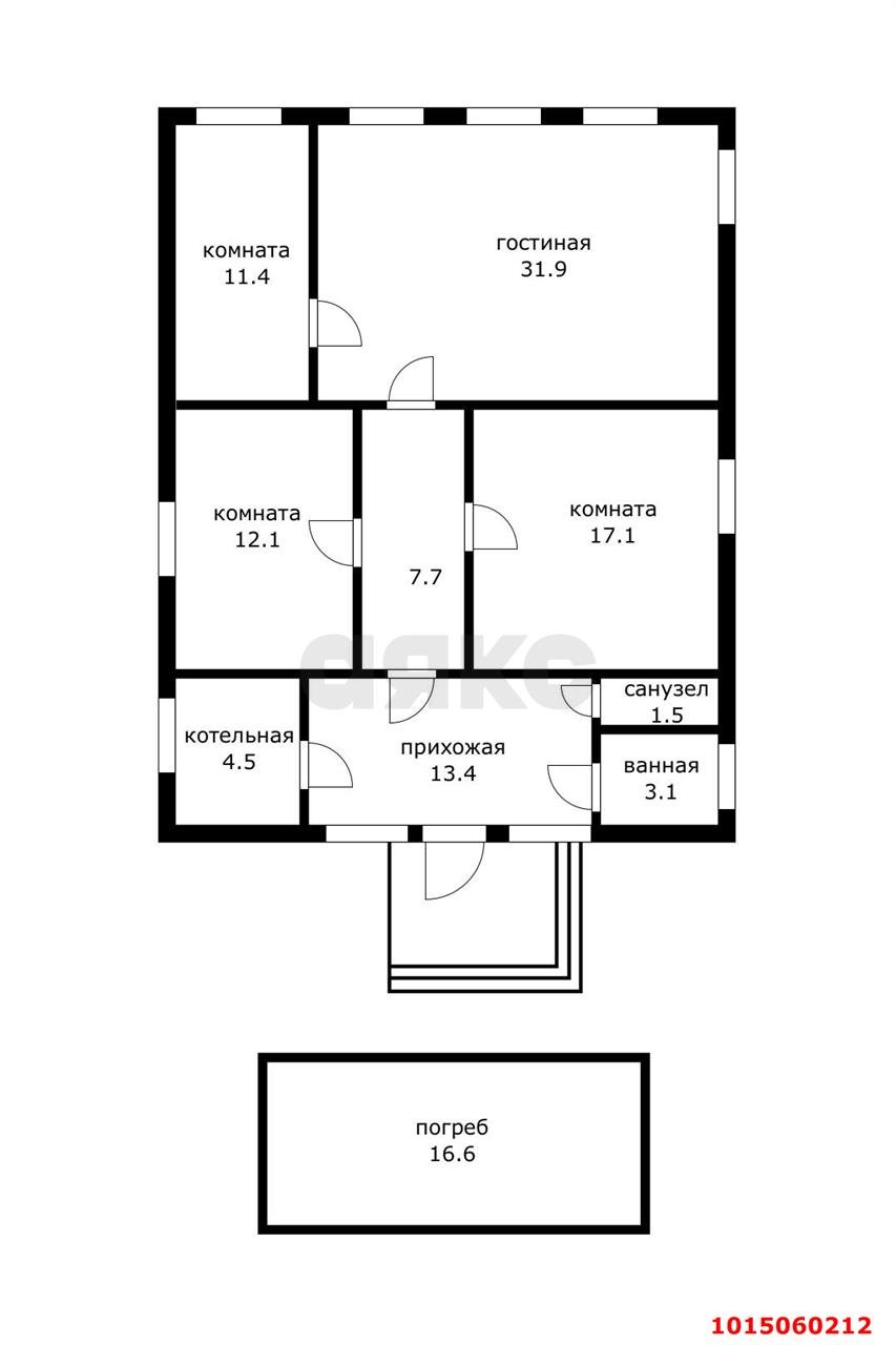 Фото №5: Дом 160 м² + 9.25 сот. - Краснодар, Школьный, ул. 9 Мая, 32/1