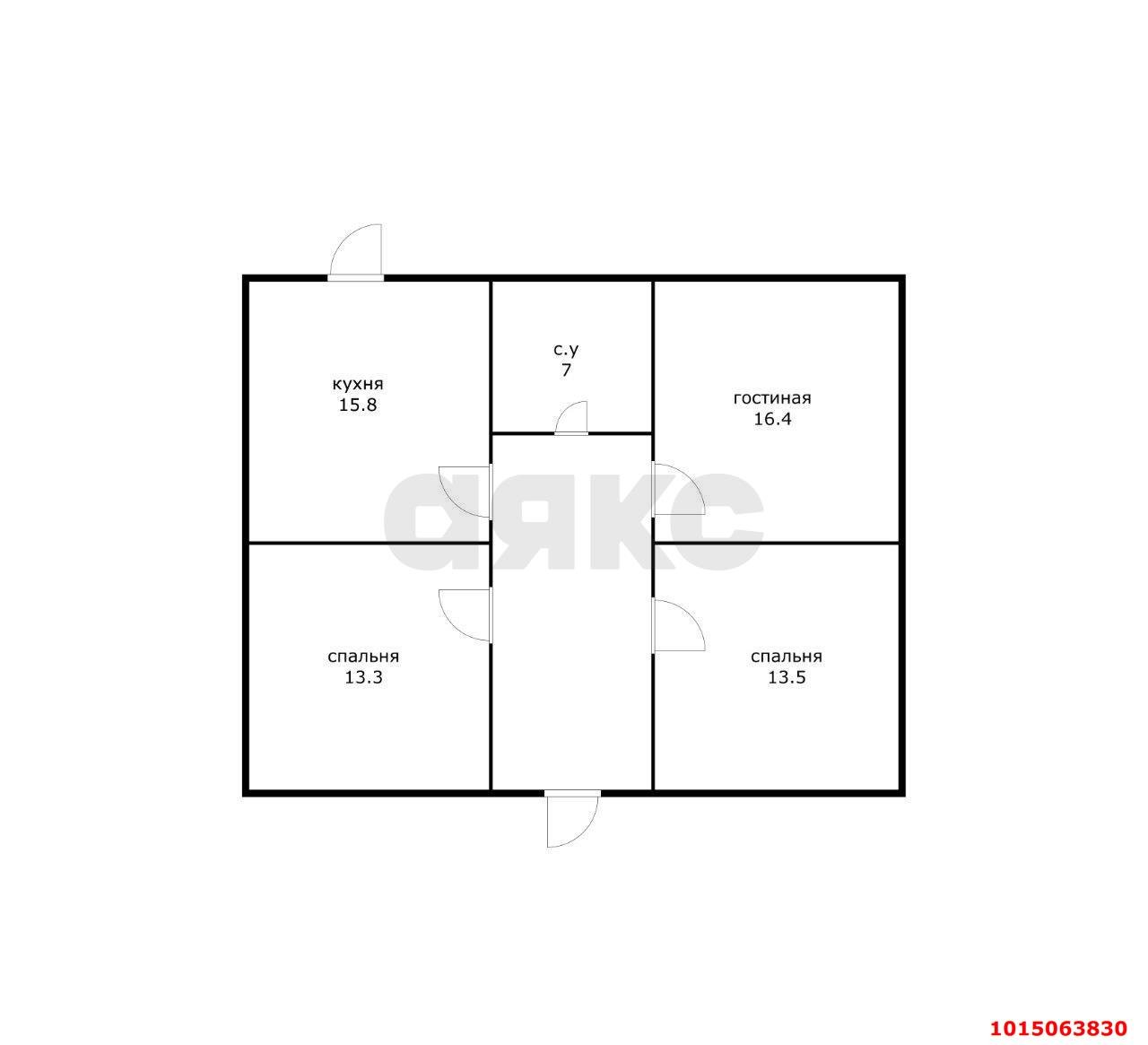 Фото №10: Дом 90 м² + 15 сот. - Новобжегокай, ул. Хатита Махмуда, 11/2