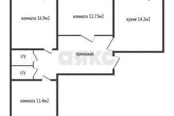 Фото №2: 3-комнатная квартира 85 м² - Краснодар, мкр. Юбилейный, пр-кт Чекистов, 19