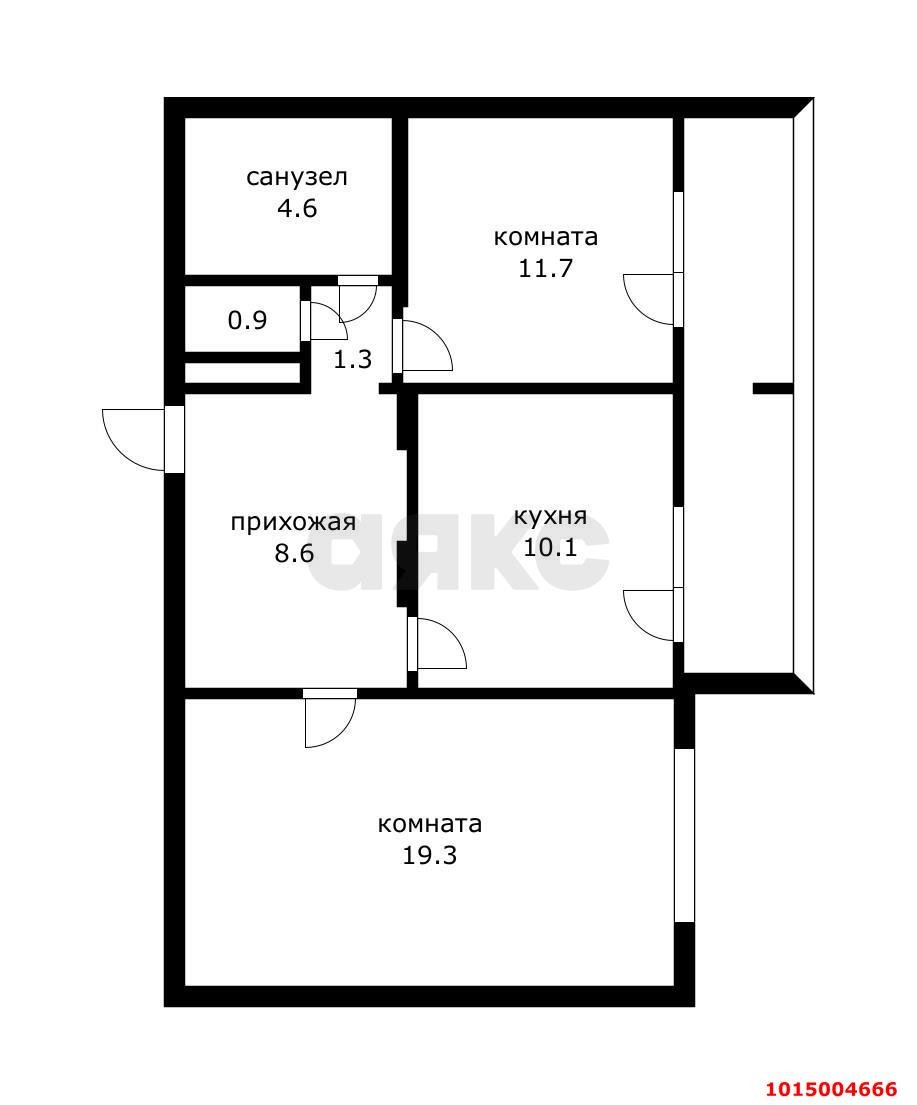 Фото №20: 2-комнатная квартира 56 м² - Краснодар, Репино, пр-д Репина, 38