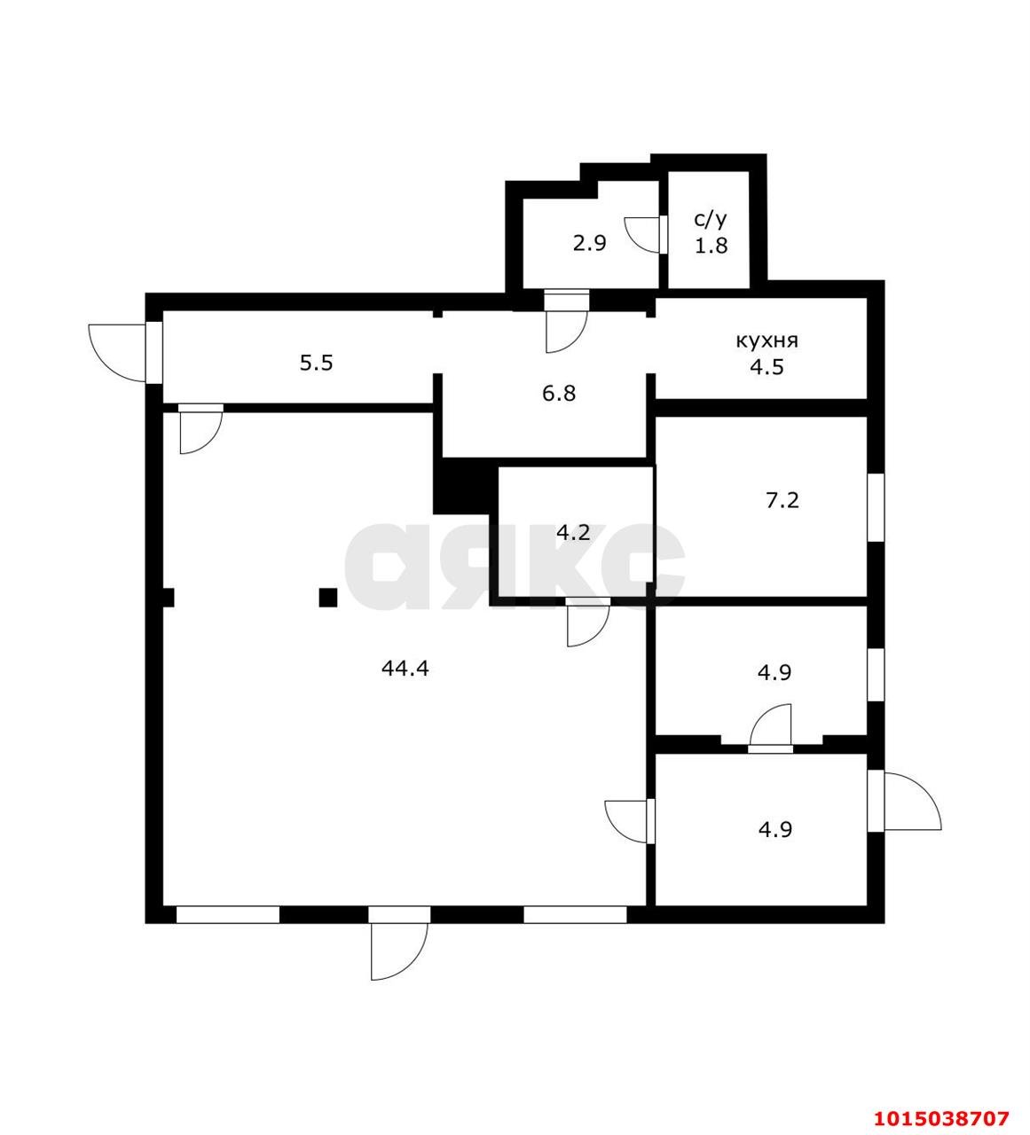 Фото №7: Торговое помещение 88 м² - Краснодар, Центральный, ул. Октябрьская, 109/4