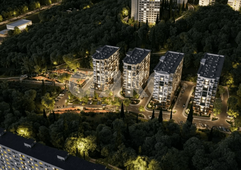 Фото №14: 1-комнатная квартира 29 м² - Сочи, жилой комплекс Южный Парк, ул. Пластунская, 104Бк3