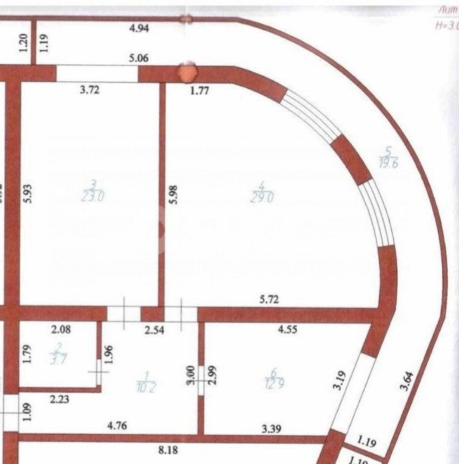 Фото №46: 3-комнатная квартира 98 м² - Горячий Ключ, Администрация, ул. Псекупская, 151В
