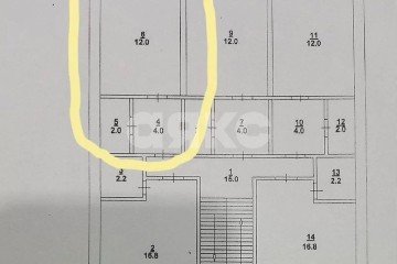 Фото №5: 1-комнатная квартира 18 м² - Ростов-на-Дону, мкр. квартал Нижнегниловской, пер. Жлобинский, 19Е