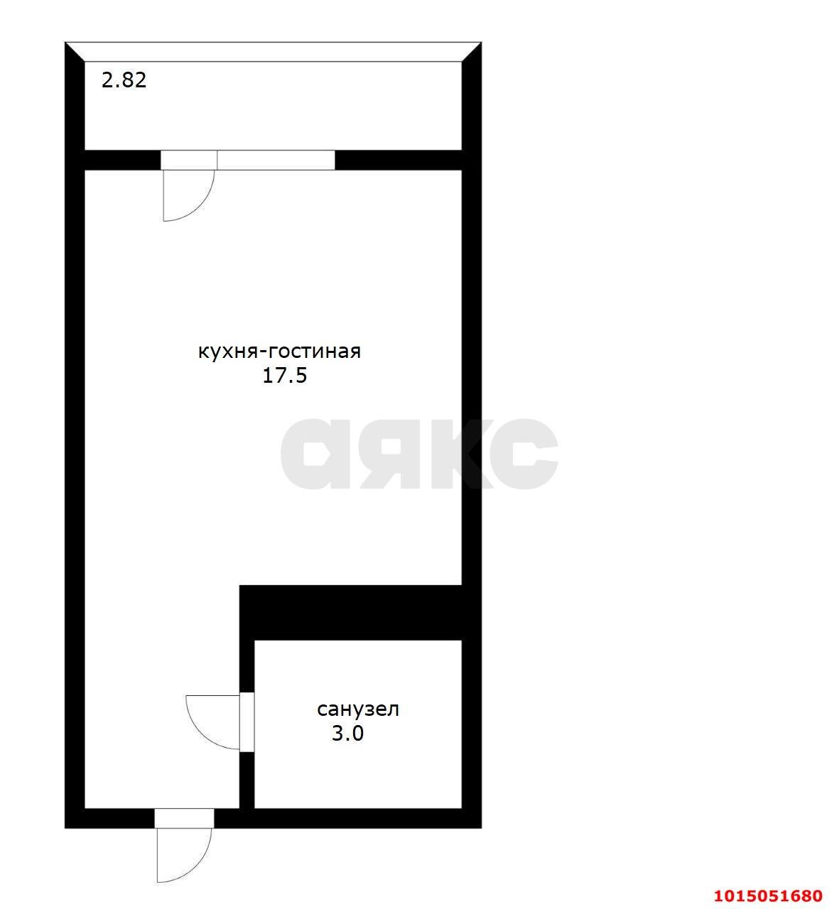 Фото №13: Студия 20 м² - Краснодар, Славянский, ул. Заполярная, 37к1