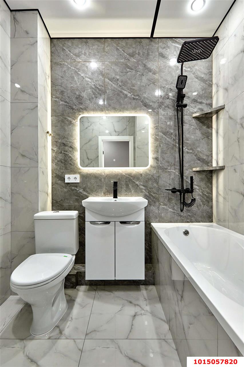 Фото №9: 1-комнатная квартира 35 м² - Краснодар, жилой комплекс Самолёт, ул. Западный Обход, 39/2