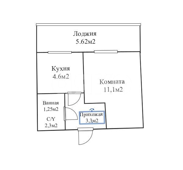 Фото №13: 1-комнатная квартира 29 м² - Геленджик, пер. Северный, 12