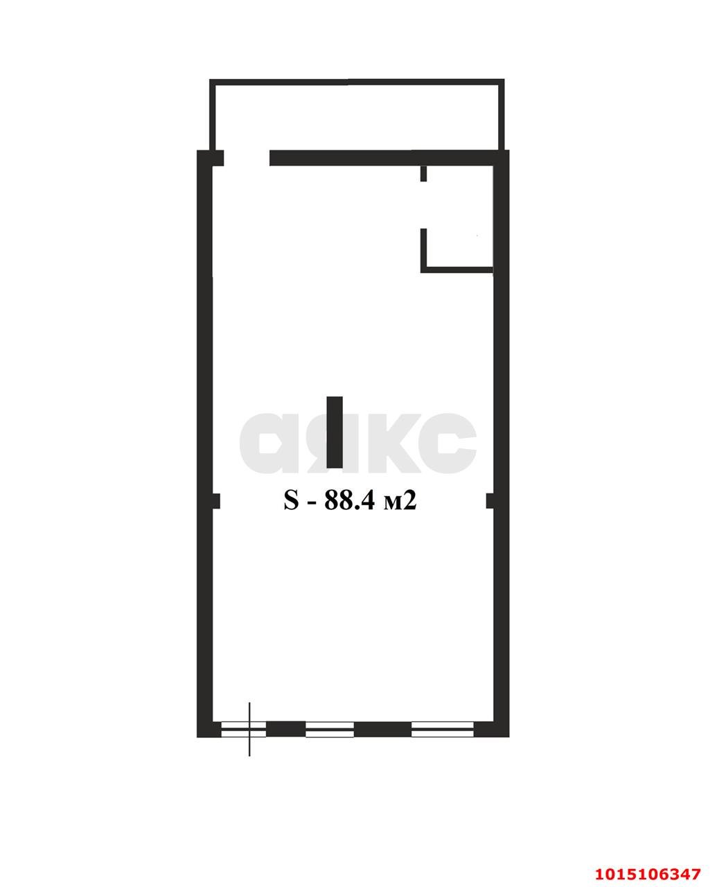 Фото №6: Торговое помещение 89 м² - Краснодар, ЖК Победный, ул. Евгении Жигуленко, 13