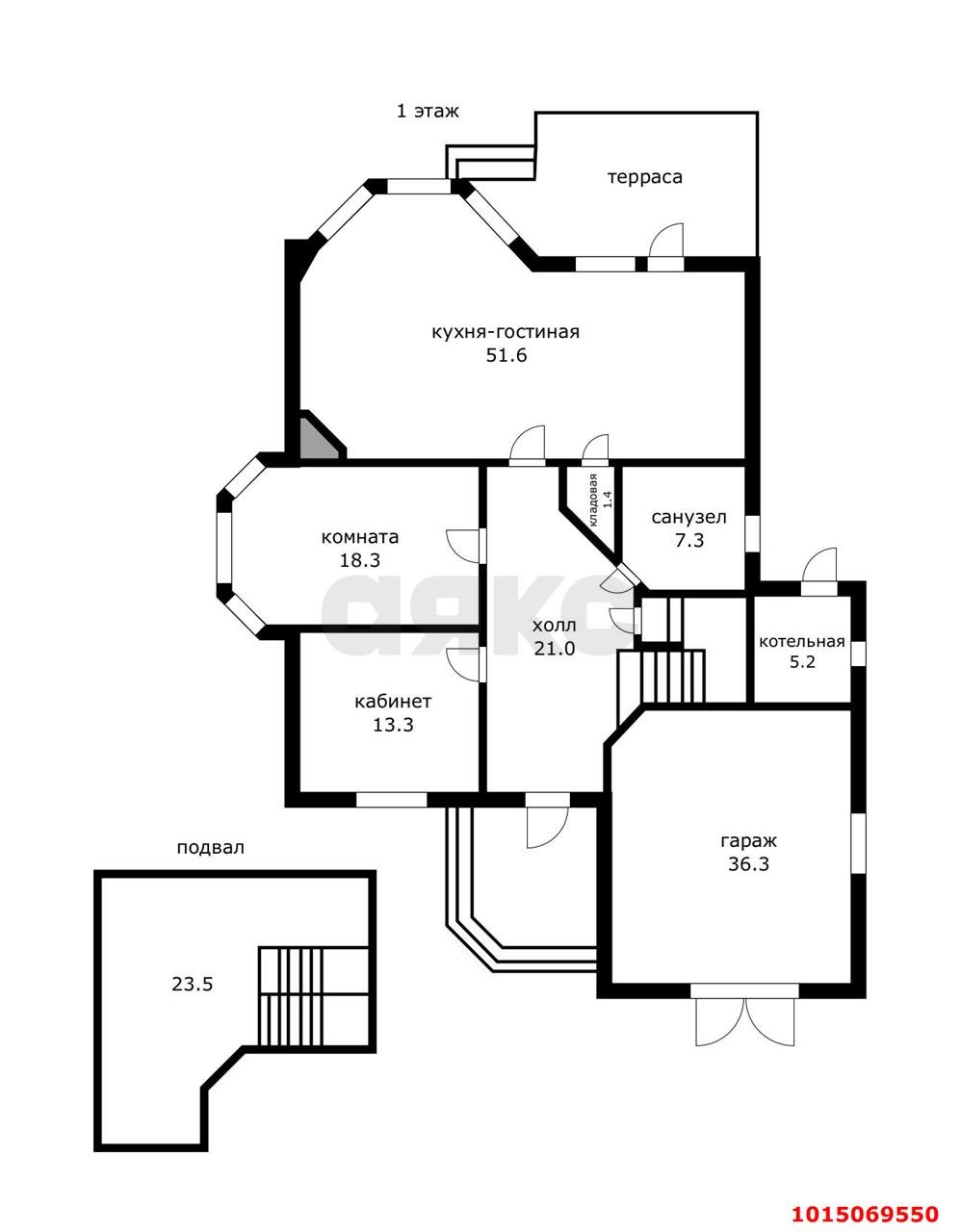 Фото №19: Дом 294 м² + 8 сот. - Краснодар, Прикубанский внутригородской округ, мкр. Новый, ул. М.Д. Скобелева, 24