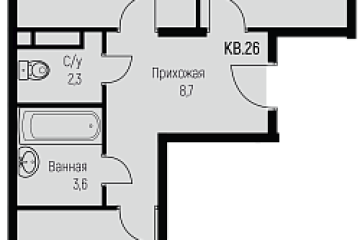 Фото №1: 2-комнатная квартира 63 м² - Берёзовый, мкр. Прикубанский внутригородской округ, ул. имени А.Н. Лодыгина, 6к2/1
