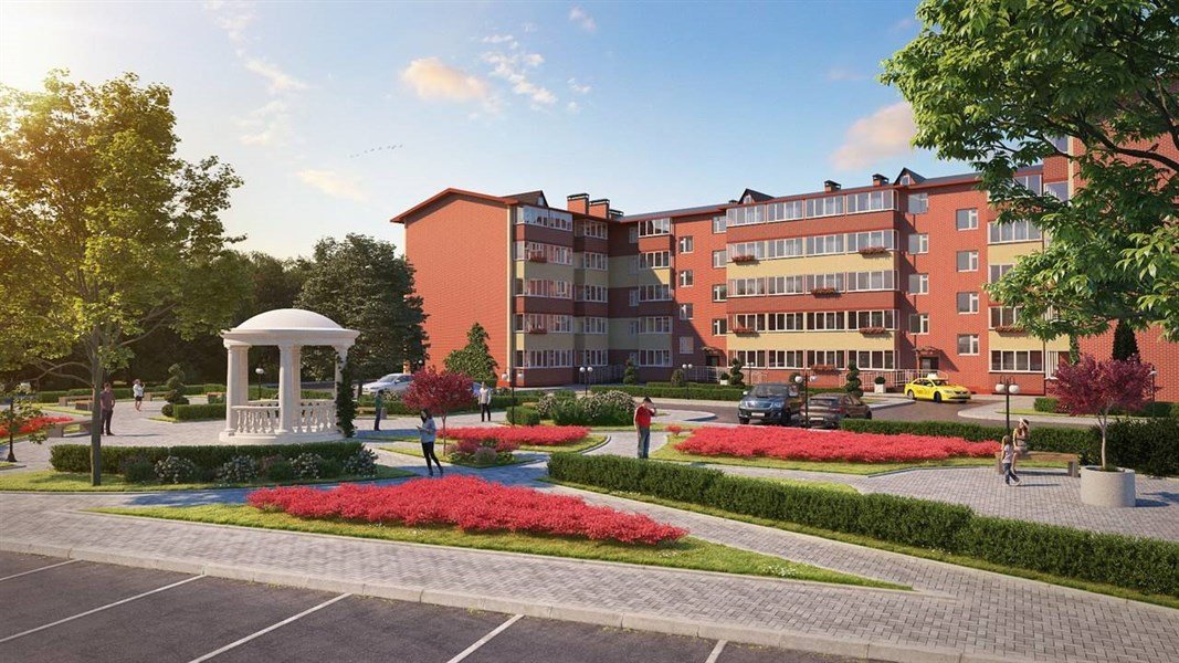 Фото №3: 1-комнатная квартира 34 м² - Новая Адыгея, жилой комплекс Дарград