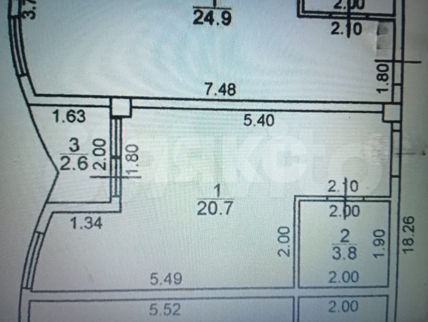 Фото №17: Студия 27 м² - Сочи, Адлер, ул. Изумрудная, 38