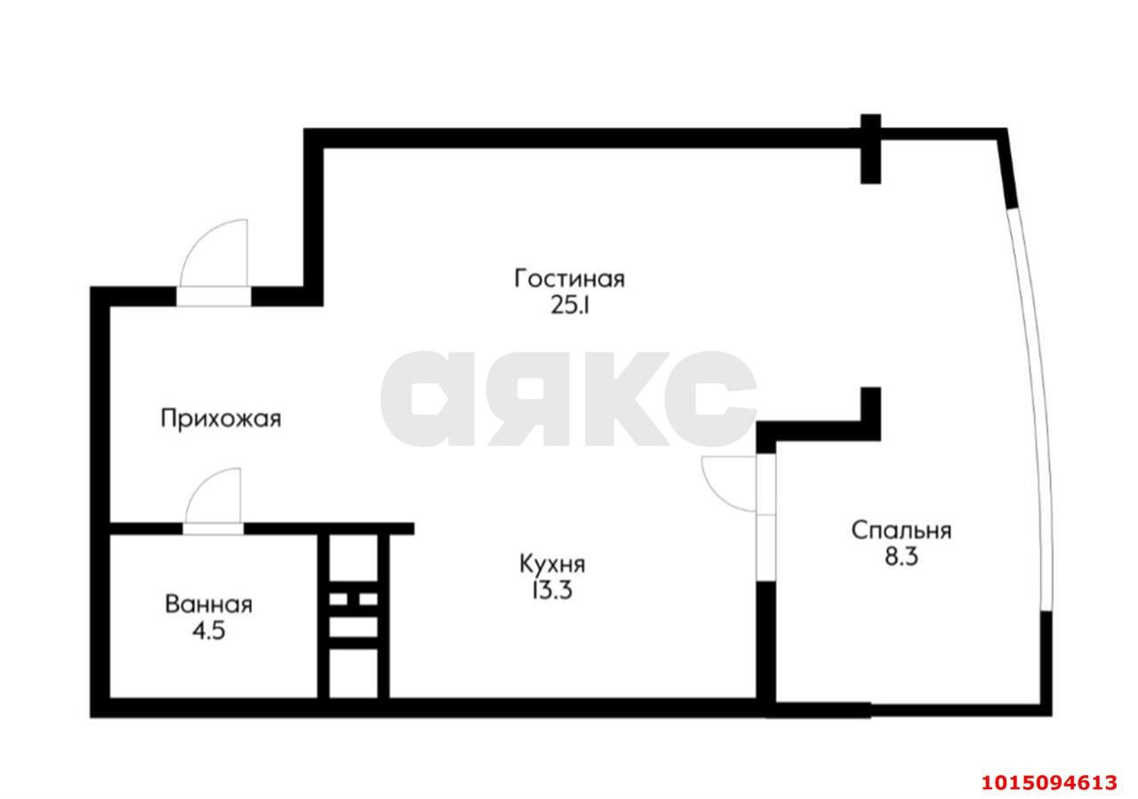 Фото №18: 2-комнатная квартира 56 м² - Краснодар, жилой комплекс Элегант, ул. Сормовская, 1/3к1
