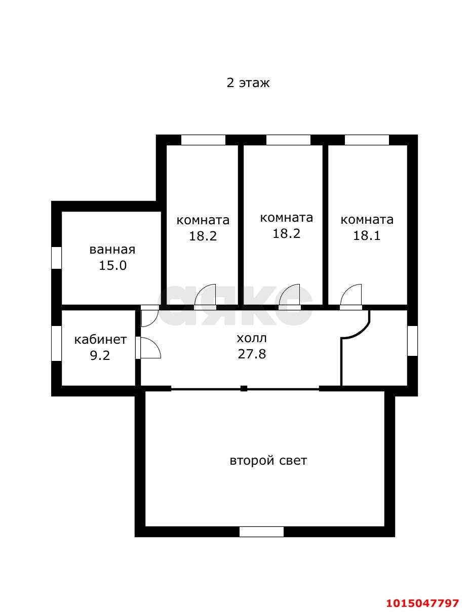 Фото №22: Дом 271 м² + 8 сот. - Краснодар, Прикубанский внутригородской округ, Калинино, мкр. Завод Радиоизмерительных Приборов, ул. Бульварная, 43/А