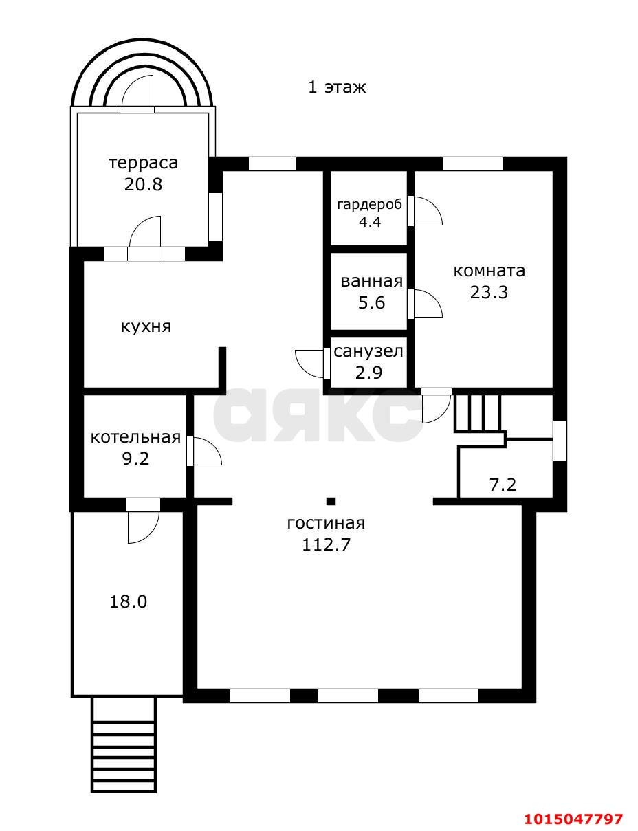 Фото №21: Дом 271 м² + 8 сот. - Краснодар, Завод Радиоизмерительных Приборов, ул. Бульварная, 43/А