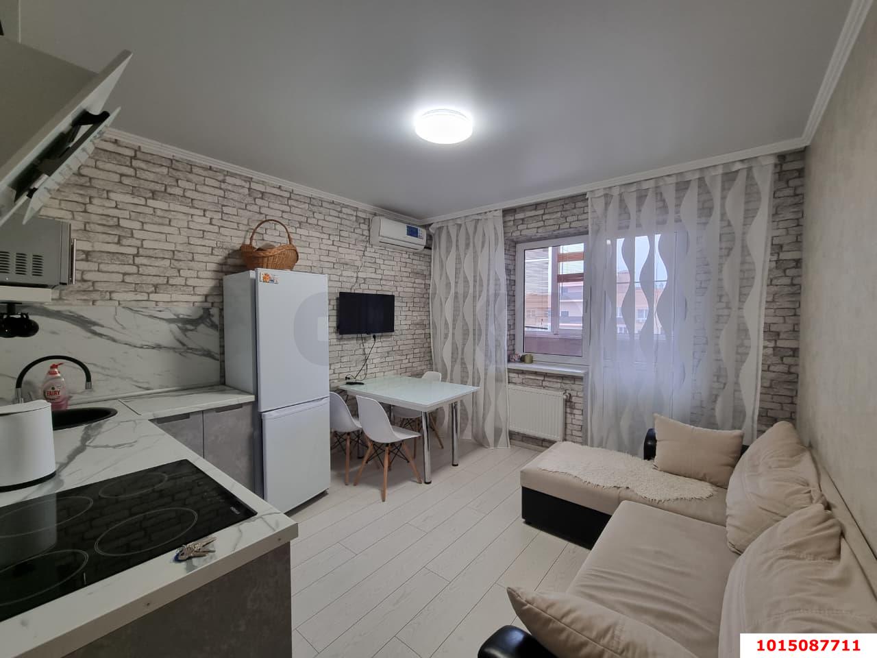 Фото №1: 1-комнатная квартира 50 м² - Краснодар, Солнечный, ул. Казбекская, 5