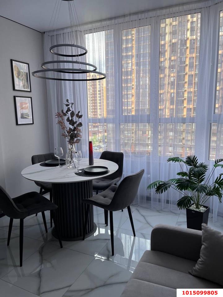 Фото №2: 1-комнатная квартира 35 м² - Краснодар, Достояние, ул. Григория Булгакова, 7к1