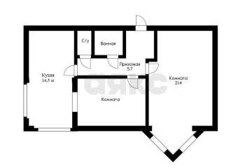 Фото №3: 2-комнатная квартира 56 м² - Краснодар, мкр. Дубинка, ул. Ставропольская, 80