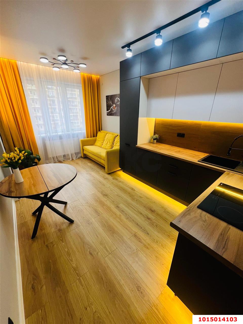 Фото №1: 1-комнатная квартира 37 м² - Краснодар, имени Петра Метальникова, ул. Петра Метальникова, 38