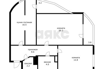 Фото №1: 2-комнатная квартира 79 м² - Краснодар, мкр. Догма Парк, ул. Марины Цветаевой, 15