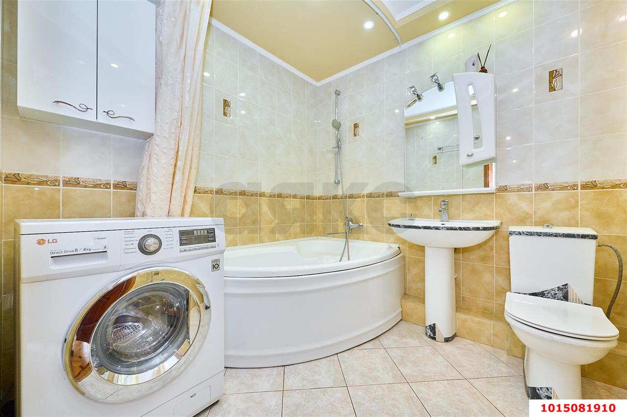 Фото №12: 3-комнатная квартира 76 м² - Краснодар, Западный внутригородской округ, мкр. Юбилейный, ул. Рождественская набережная, 21