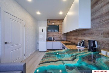 Фото №2: 1-комнатная квартира 43 м² - Краснодар, мкр. ЖК Цветы, ул. Круговая, 4Вк4