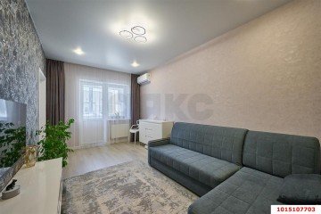 Фото №4: 1-комнатная квартира 43 м² - Краснодар, мкр. ЖК Цветы, ул. Круговая, 4Вк4