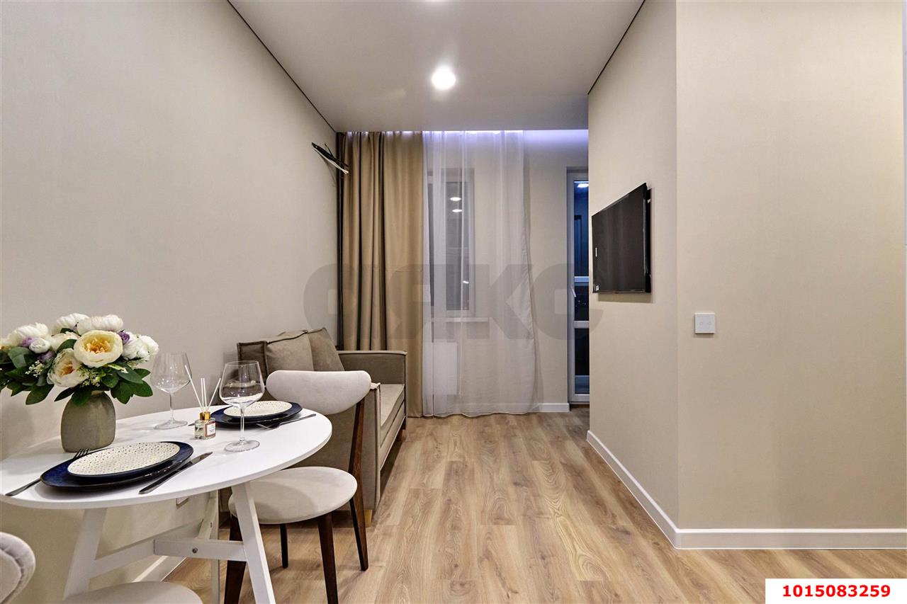 Фото №6: 1-комнатная квартира 27 м² - Краснодар, Музыкальный, ул. Российская, 257/7