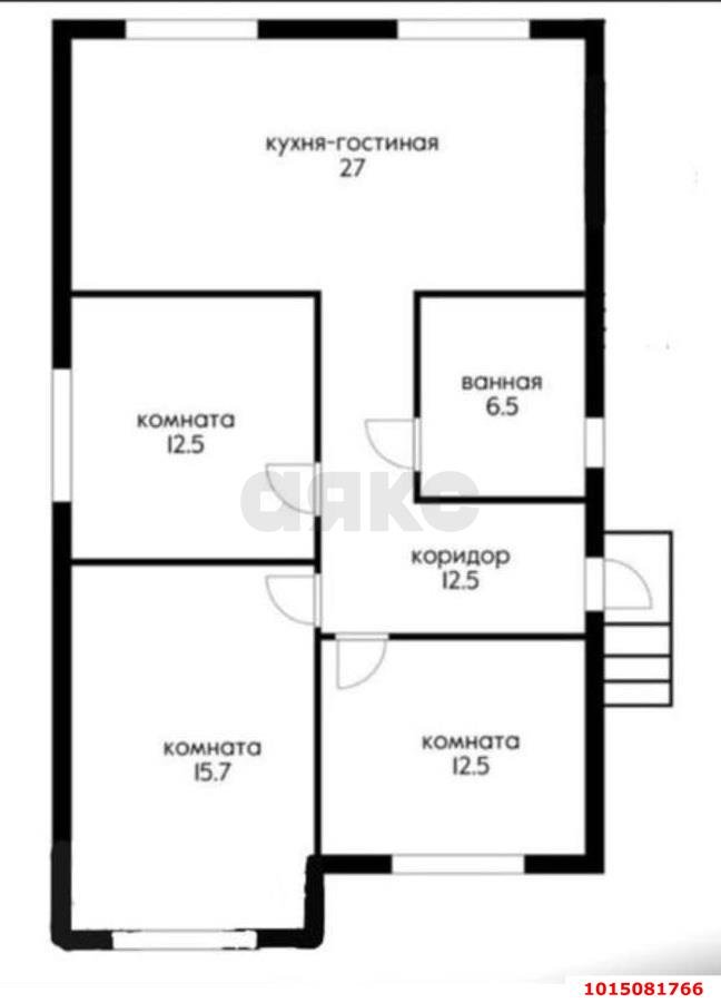 Фото №6: Дом 80 м² + 4 сот. - Родник, Прикубанский внутригородской округ, ул. Цветочная, 46