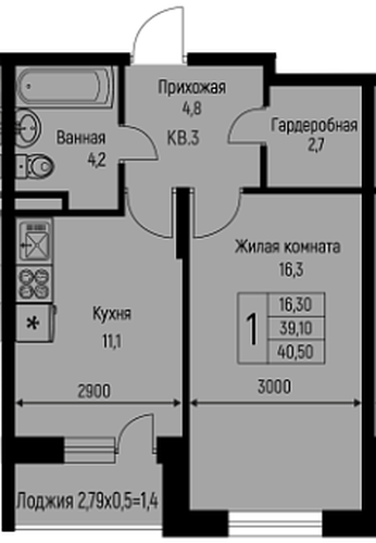 Фото №1: 1-комнатная квартира 40 м² - Берёзовый, Прогресс, жилой комплекс Прогресс, жилой комплекс Нова Вита, мкр. Прикубанский внутригородской округ, ул. имени А.Н. Лодыгина, 6лит7
