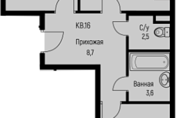 Фото №1: 2-комнатная квартира 64 м² - Берёзовый, мкр. Прикубанский внутригородской округ, ул. имени А.Н. Лодыгина, 6лит7