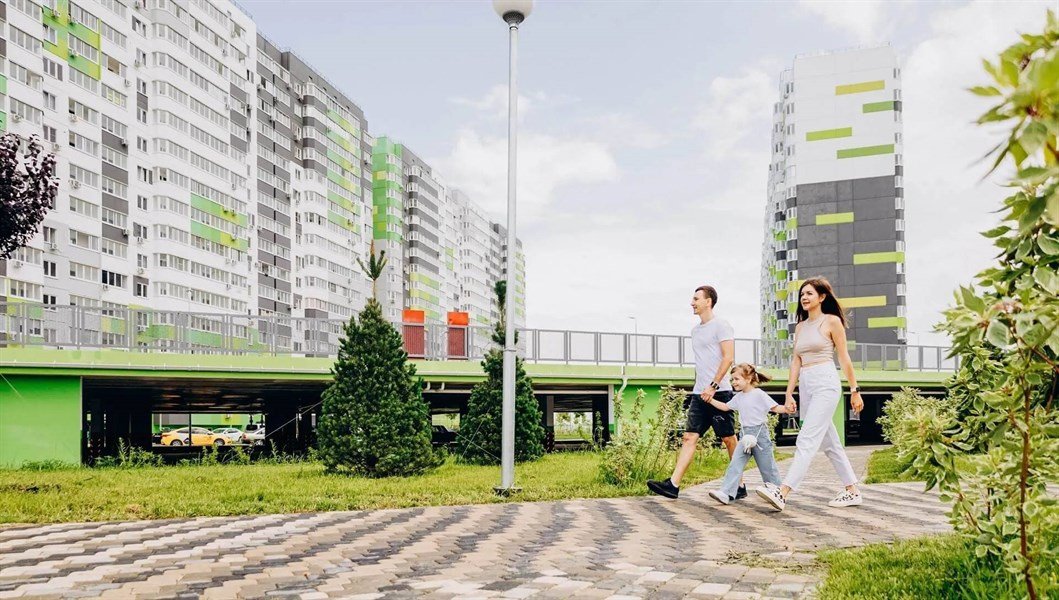 Фото №2: 2-комнатная квартира 67 м² - Краснодар, Прикубанский внутригородской округ, Восточный, мкр. жилой комплекс Квартал № 6