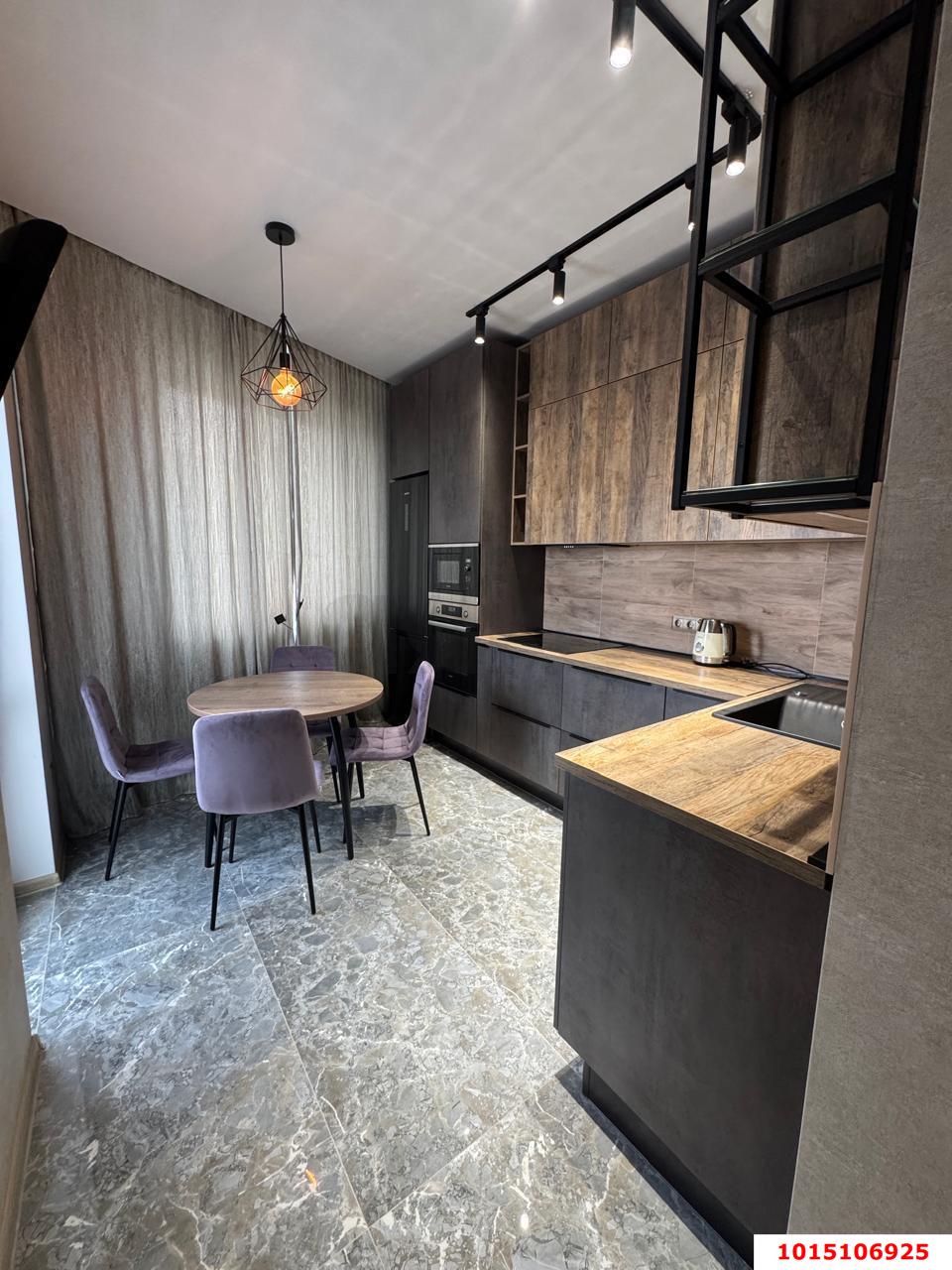 Фото №3: 1-комнатная квартира 42 м² - Краснодар, Центральный внутригородской округ, Черёмушки, мкр. жилой комплекс Фонтаны, ул. Воронежская, 47Д