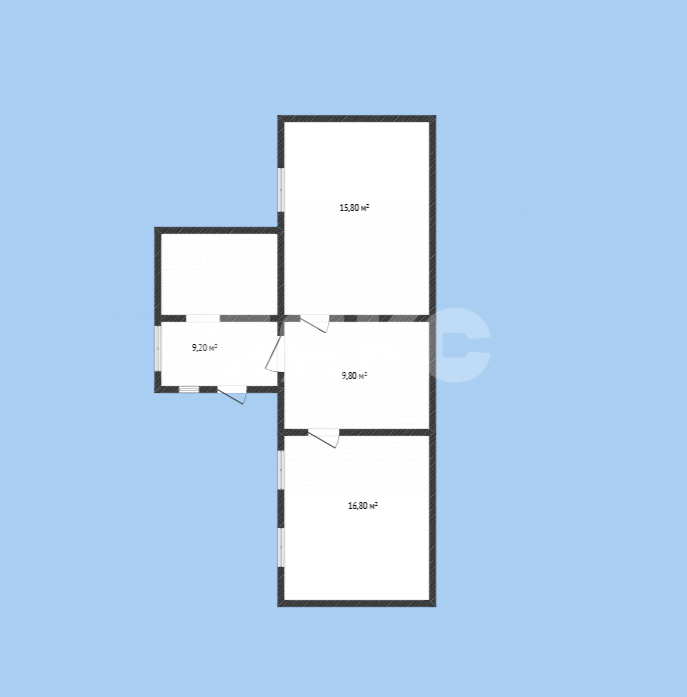 Фото №7: Дом 51 м² + 2.5 сот. - Луганск, Каменнобродский, пер. 2-й Кооперативный, 3