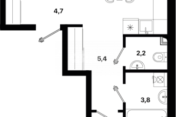 Фото №4: 2-комнатная квартира 61 м² - Мариуполь, р. Жовтневый, б-р Богдана Хмельницкого, 16