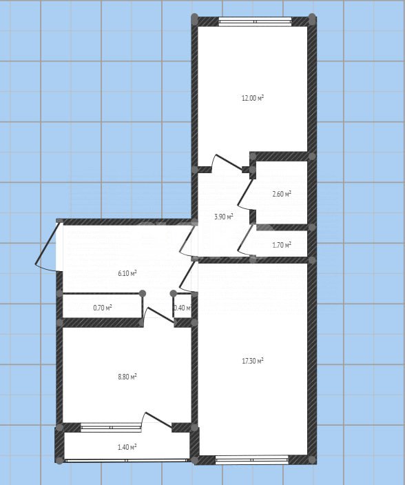 Фото №15: 2-комнатная квартира 54 м² - Молодогвардейск, квартал Кошевого, ул. Олега Кошевого, 23