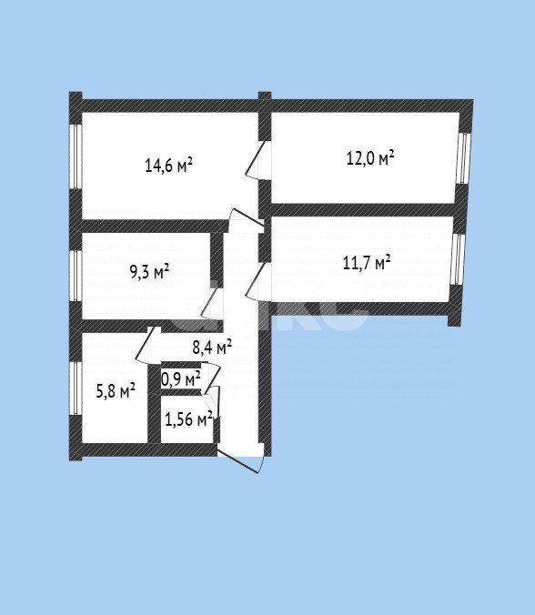 Фото №10: 4-комнатная квартира 67 м² - Луганск, квартал Волкова, 35