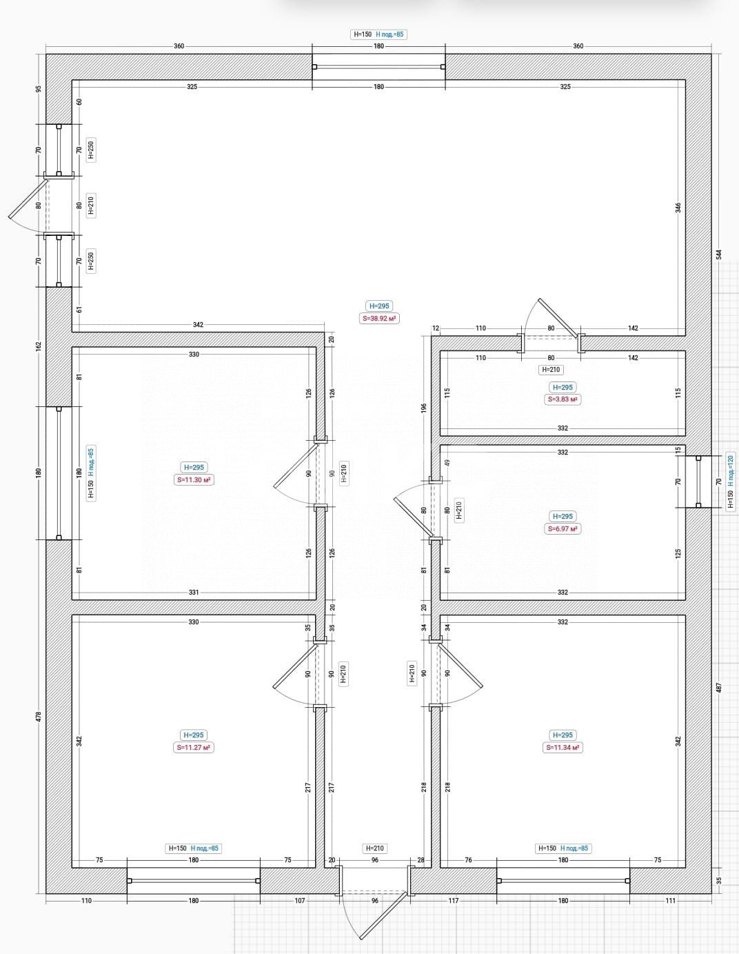 Фото №14: Дом 99 м² + 3.51 сот. - Кореновск, 3-й квартал, ул. Чернышевского