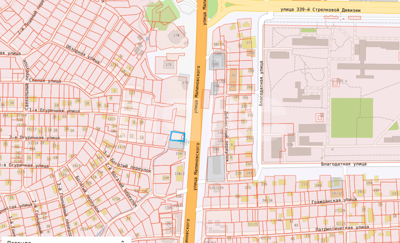 Фото №1: Коммерческая земля 5.03 сот. - Ростов-на-Дону, Западный, ул. Малиновского