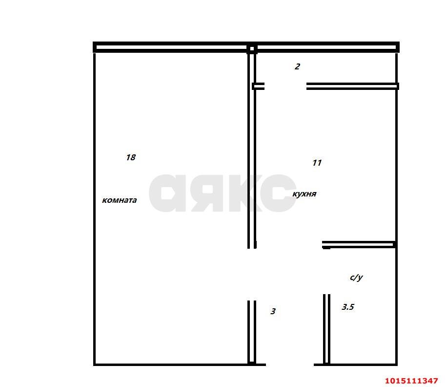 Фото №14: 1-комнатная квартира 37 м² - Краснодар, Восточно-Кругликовский, ул. Героев-Разведчиков, 23/1