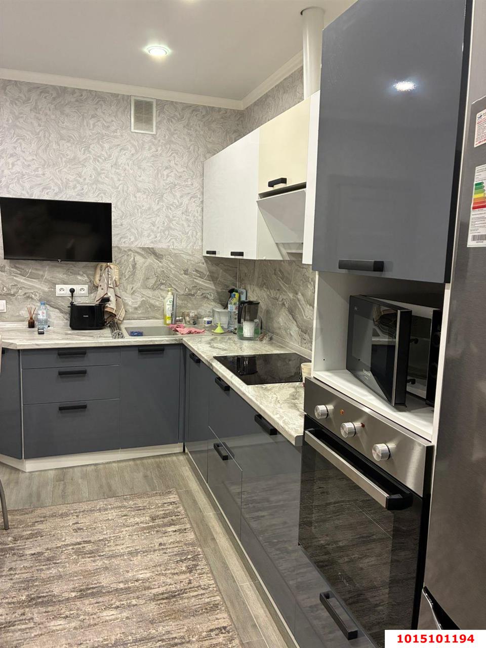 Фото №3: 1-комнатная квартира 38 м² - Краснодар, Светлоград, ул. Красных Партизан, 1/4к7