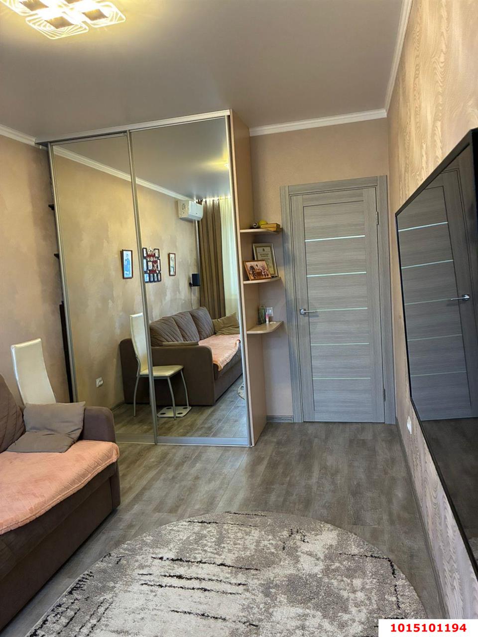 Фото №2: 1-комнатная квартира 38 м² - Краснодар, Светлоград, ул. Красных Партизан, 1/4к7