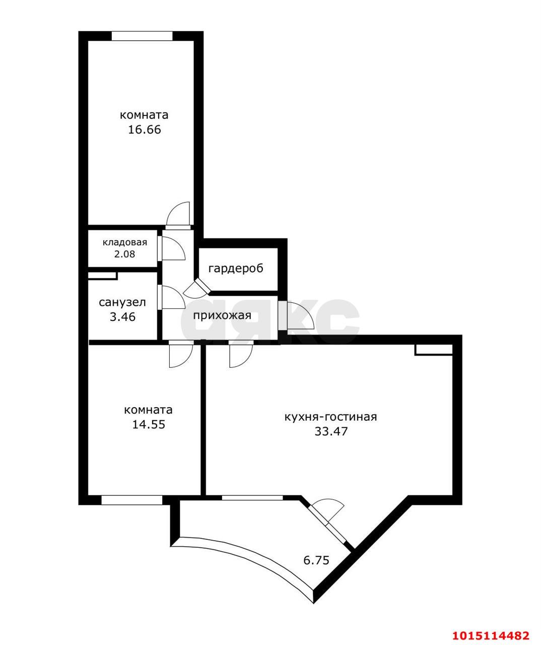 Фото №10: 2-комнатная квартира 83 м² - Краснодар, Достояние, ул. Конгрессная, 27