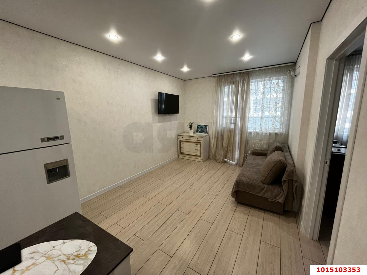 Фото №1: 1-комнатная квартира 42 м² - Краснодар, жилой комплекс Отражение, Прикубанский внутригородской округ, Карасунский внутригородской округ, ст Изобильное, ул. Конгрессная, 41к1