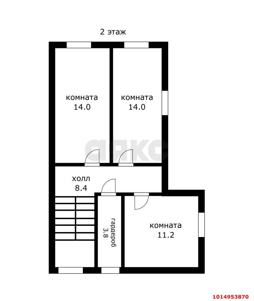 Фото №3: Дуплекс 108 м² + 2.77 сот. - Старобжегокай, ул. Дружбы